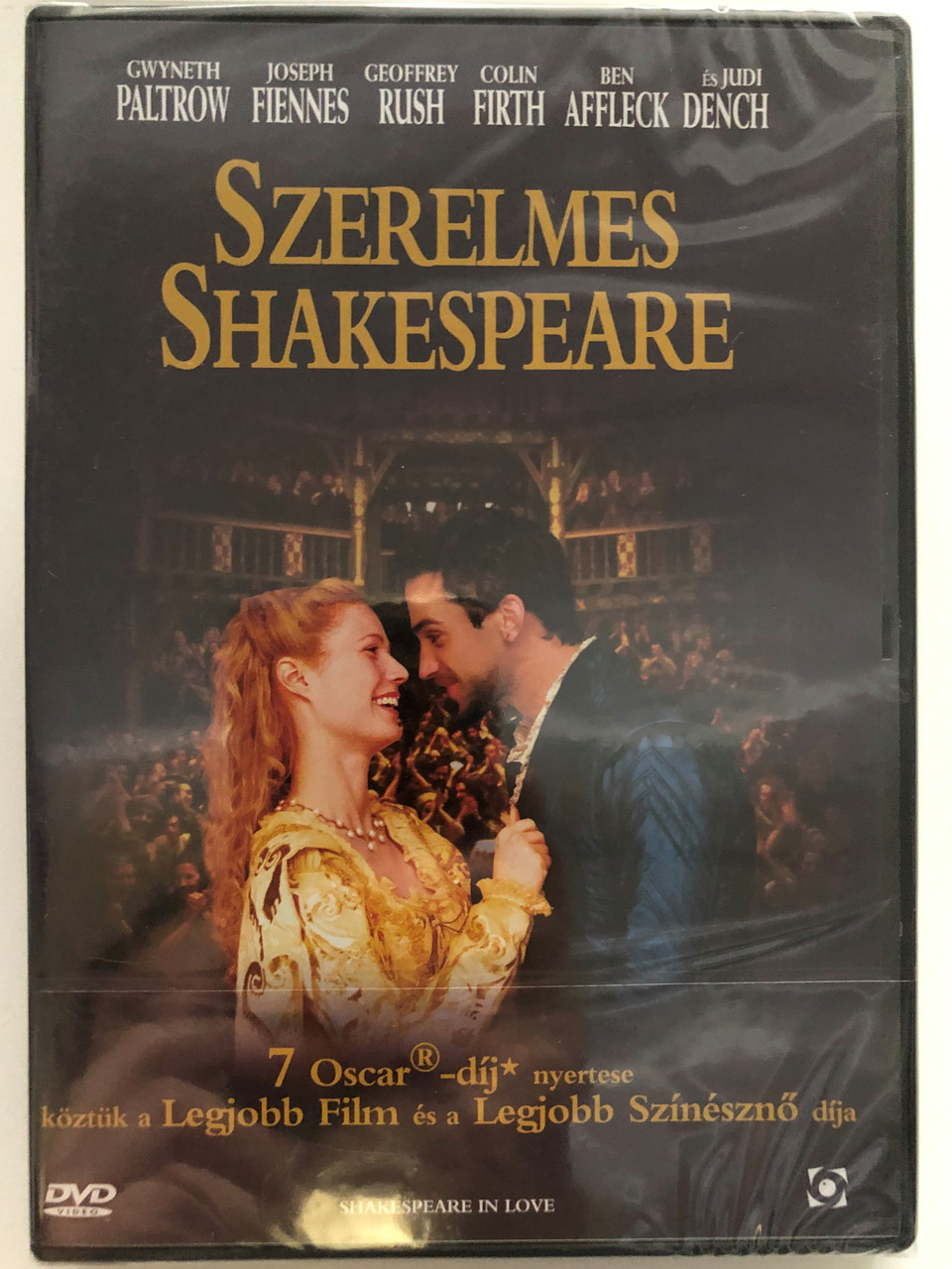 Shakespeare in love DVD 1998 Szerelmes Shakespeare / Directed by John  Madden / Starring: Gwyneth Paltrow, Joseph Fiennes, Geoffrey Rush, Colin  Firth, Ben Affleck, Judi Dench - bibleinmylanguage