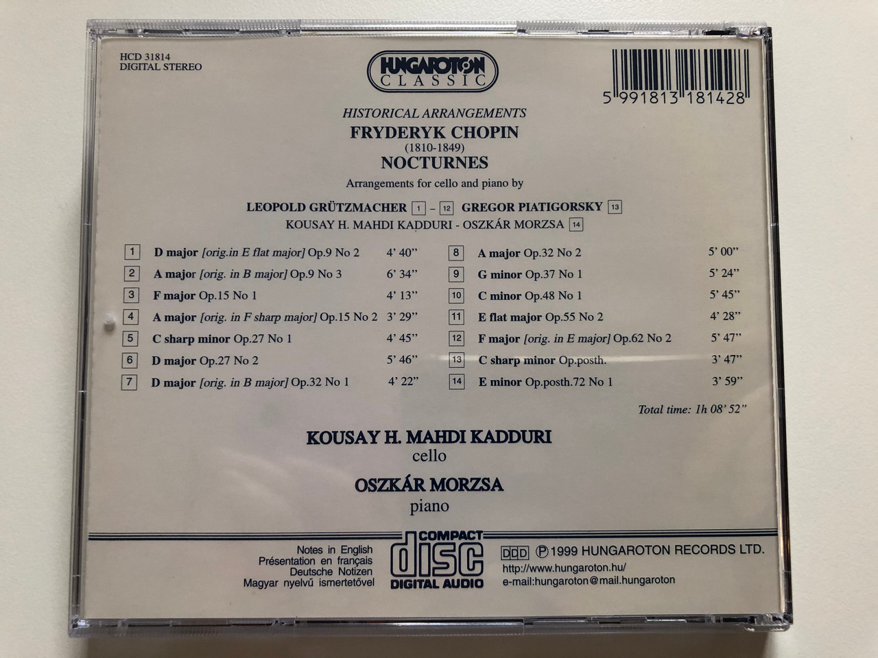 https://cdn10.bigcommerce.com/s-62bdpkt7pb/products/30066/images/178403/Chopin_-_Nocturnes_-_Historical_Arrangements_For_Cello_And_Piano_Kousay_H._Mahdi_Kadduri_-_cello_Oszkr_Morzsa_-_piano_Hungaroton_Classic_Audio_CD_1999_Stereo_HCD_31814_8__20393.1621238424.1280.1280.JPG?c=2&_ga=2.267080590.121704874.1621271157-442397351.1621271157