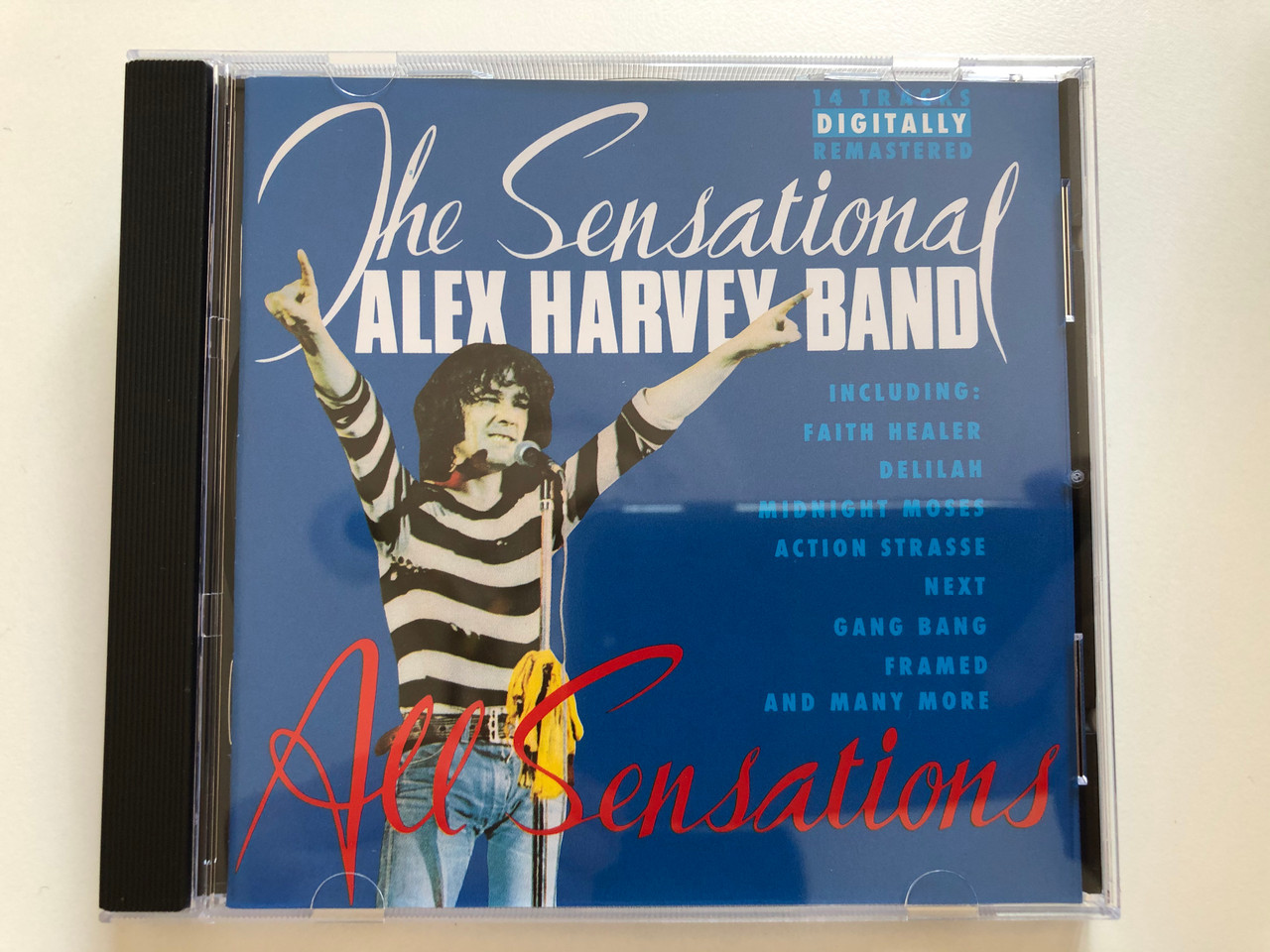 The Sensational Alex Harvey Band ‎– All Sensations / Including: Faith  Healer, Delilah, Midnight Moses, Action Strasse, Next, Gang Bang, Framed,  and many more / Vertigo Album CD 1992 / 512 201-2 - bibleinmylanguage