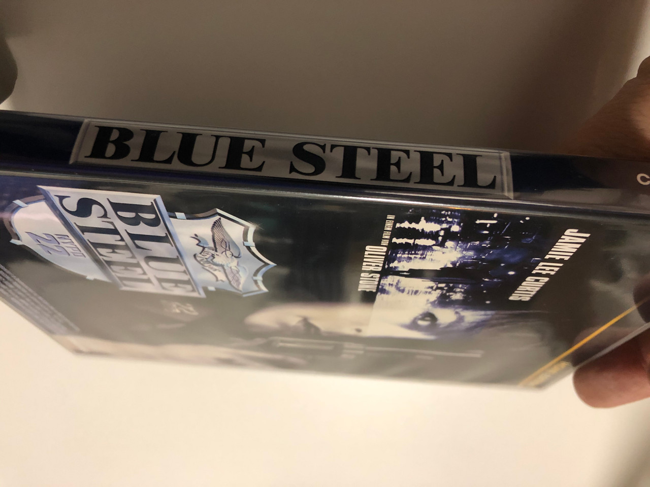 Blue Steel DVD 1990 / Directed by Kathryn Bigelow / Produced by Oliver  Stone / Starring: Jamie Lee Curtis, Ron Silver, Clancy Brown, Elizabeth  Peña, Louise Fletcher - bibleinmylanguage