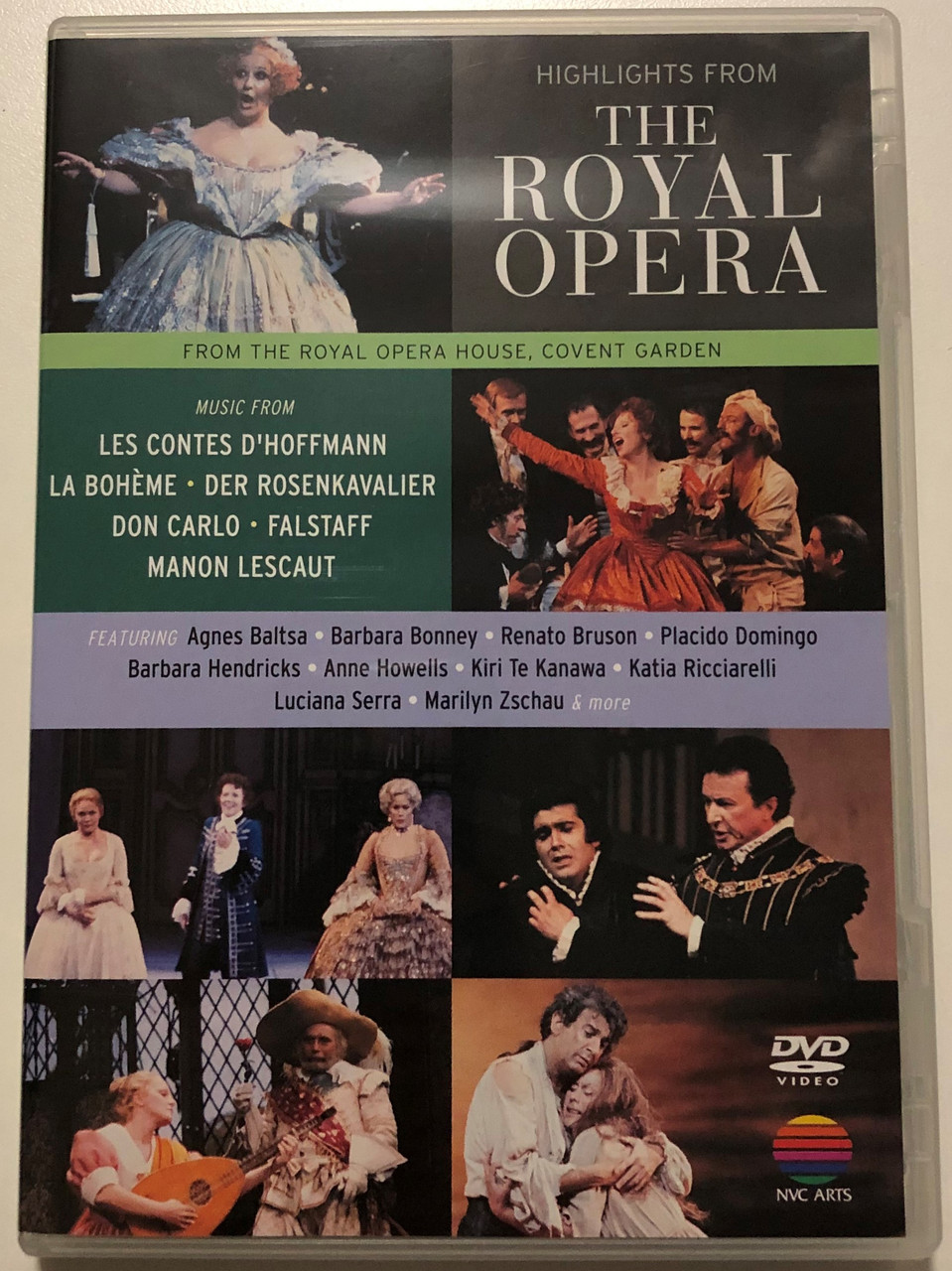 Highlights from the Royal Opera DVD 1990 Music from La Bohéme, Der  Rosenkavalier, Don Carlo, Falstaff / Royal Opera House Covent Garden / NVC  Arts - bibleinmylanguage