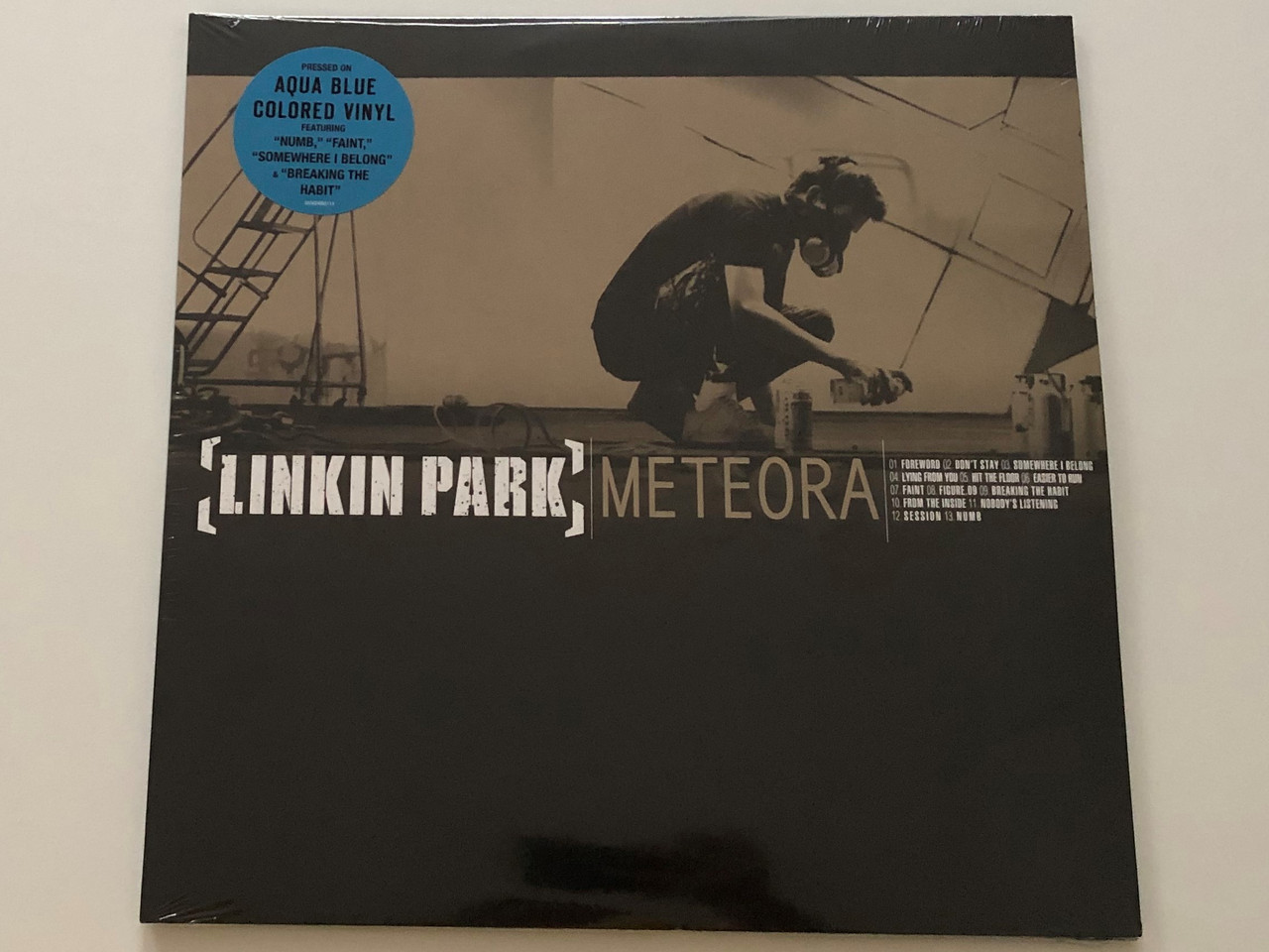 Linkin Park – Meteora / Pressed On Aqua Blue Colored Vinyl, Featuring:  Numb, Faint, Somewhere I Belong & Breaking The Habit / Warner Records 2x LP  2021 / 093624892113 - bibleinmylanguage