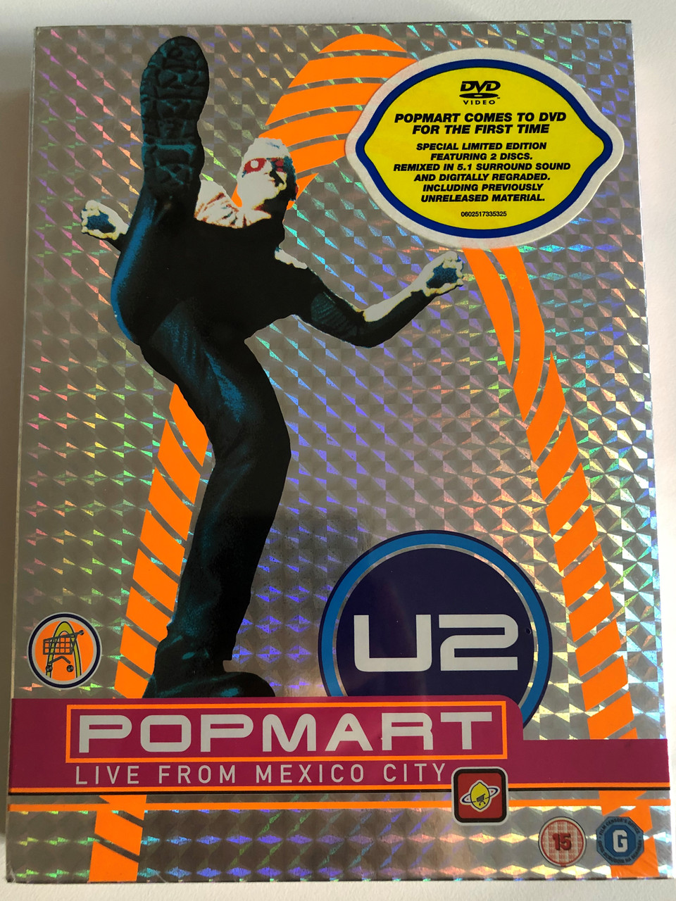U2 Album: Popmart: Live from Mexico City / Special Limited Edition / 2 DVDs  - bibleinmylanguage