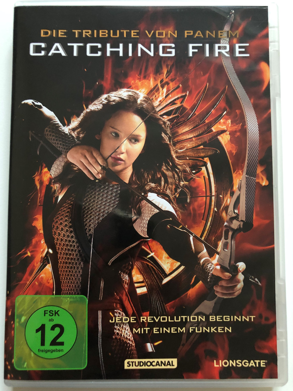 The Hunger Games: Catching Fire DVD 2013 Die Tribute von Panem / Directed  by Francis Lawrence / Starring: Jennifer Lawrence, Josh Hutcherson, Liam  Hemsworth, Woody Harrelson - Bible in My Language