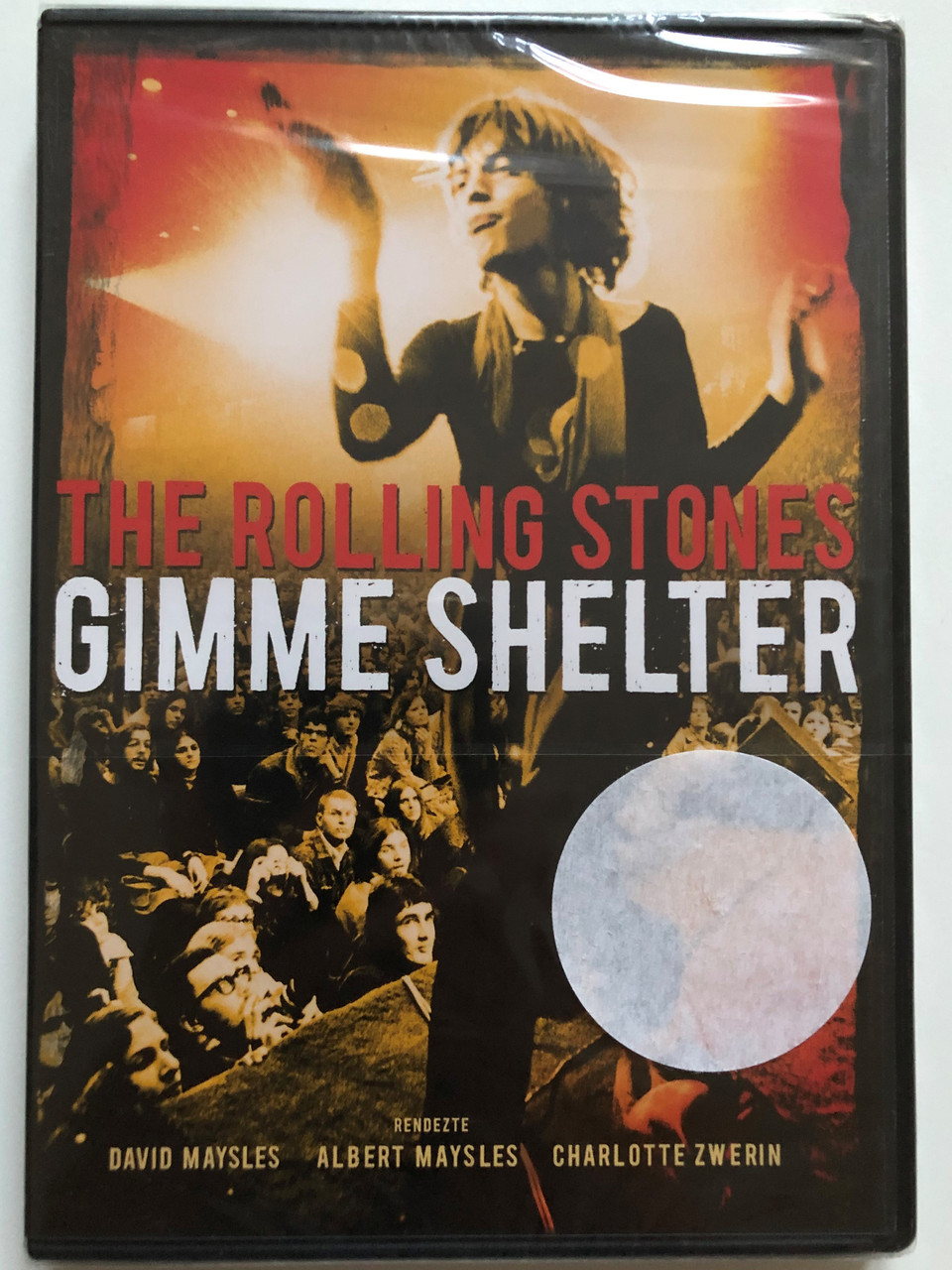 The rolling Stones - Gimme Shelter DVD 1970 / Directed by David Maysles,  Albert Maysles, Charlotte Zwerin / Documentary chronicling the last weeks  of The Rolling Stones' 1969 US tour - bibleinmylanguage