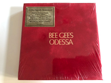 Bee Gees – Odessa / 3CDs Digitally Remastered, Features Original Stereo & Mono Mixes, Plus Previously Unissued Demos, Outtakes, & Alternate Mixes Also Includes New Liner Notes / Reprise Records 3x Audio CD 2009 / 8122-79886-6