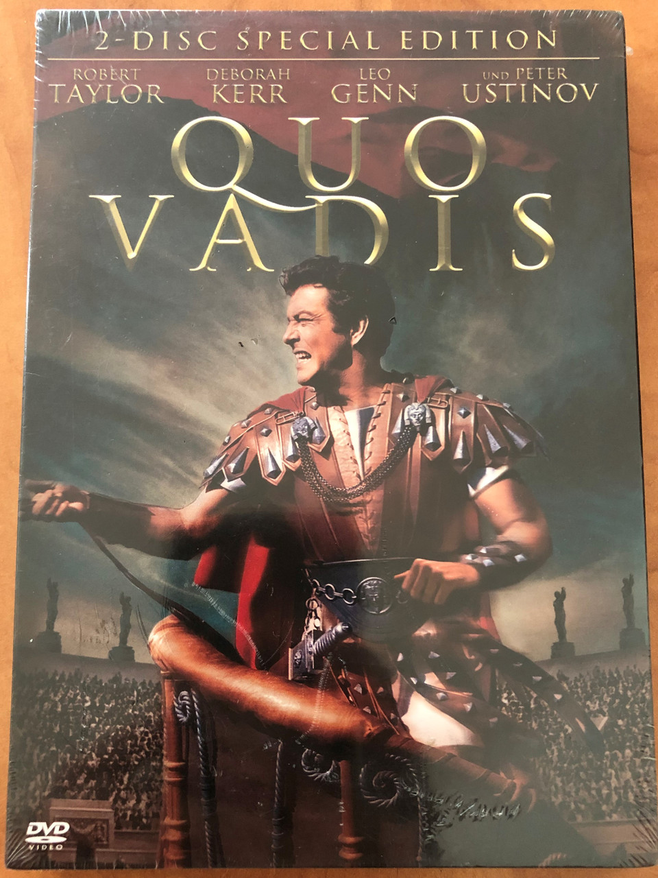 Quo Vadis DVD 1951 / Directed by Mervyn LeRoy / Starring: Robert Taylor,  Deborah Kerr, Leo Genn, Peter Ustinov / American epic historical drama film  - bibleinmylanguage