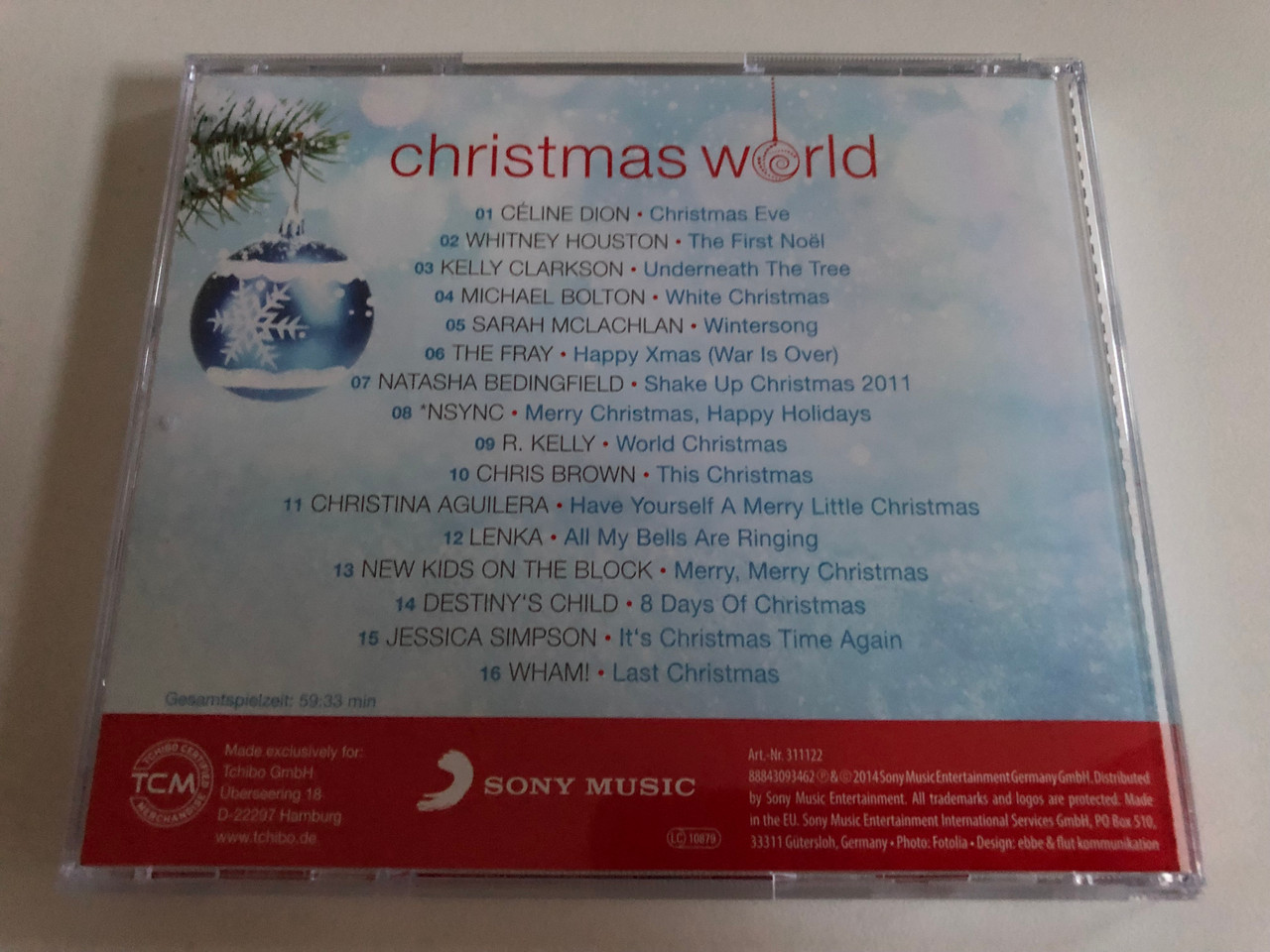 Christmas World / Celine Dion, R. Kelly, Wham!, Whitney Houston, Christina  Aguliera, Michael Bolton und Viele Mehr... / Sony Music Audio CD 2014 /  88843093462 - bibleinmylanguage