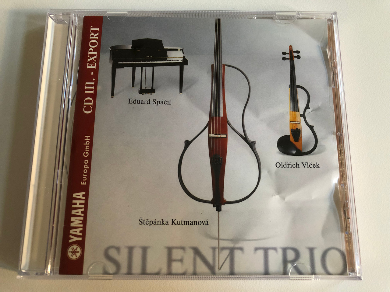Silent Trio - Eduard Spačil, Oldrich Viček, Štepanka Kutmanova / Midi Music  Studio Audio CD 1999 / MM 0007-2531 - bibleinmylanguage
