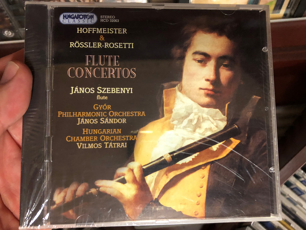 Hoffmeister & RosslerRosetti Flute Concertos / Janos Szebenyi (flute