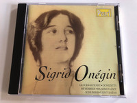 Sigrid Onégin / Gluck, Mozart, Donizetti, Meyerbeer, Brahms, Liszt, Schubert, Saint-Saens / Pearl Audio CD 1997 Mono / GEMM CD 9274