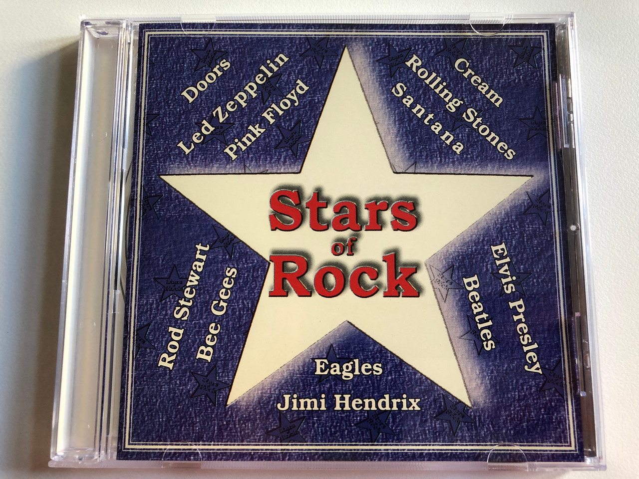 Stars Of Rock / Doors, Led Zeppelin, Pink Floyd, Rod Stewart, Bee Gees,  Eagles, Jimi Hendrix, Cream, Rolling Stones, Santana, Elvis Presley,  Beatles / Ring Audio CD / RCD 1053 - bibleinmylanguage