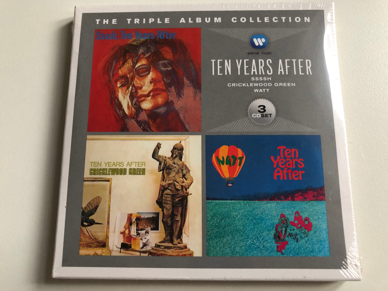 The Triple Album Collection - Ten Years After - Ssssh, Cricklewood Green,  Watt / The Triple Album Collection / Warner Music 3x Audio CD 2014 /  825646184033 - Bible in My Language