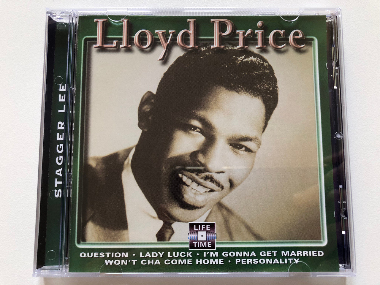 Lloyd Price – Stagger Lee / Question, Lady Luck, I'm Gonna Get Married,  Won't Cha Come Home, Personality / Life Time Audio CD / LT 5027 -  bibleinmylanguage
