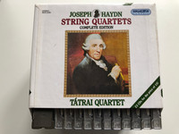 Joseph Haydn - String Quartets Complete Edition - Tátrai Quartet / 23 CDs for the price of 15! / Hungaroton Classic 23x Audio CD 1998 Stereo / HCD 41001