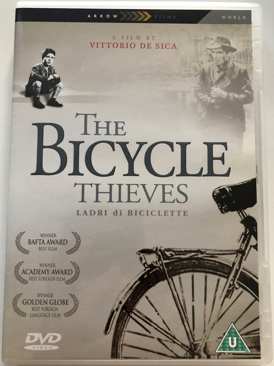 The Bicycle Thieves DVD 1948 Ladri di Biciclette / Directed by Vittorio de  Sica / Starring: Lamberto Maggiorani, Enzo Staiola, Lianella Carell -  bibleinmylanguage
