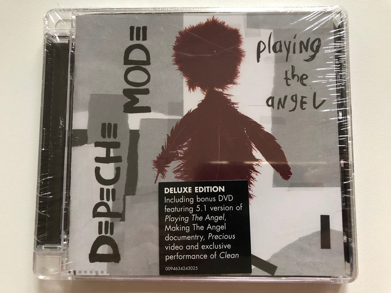Depeche Mode – Playing The Angel / Deluxe Edition / Including bonus DVD  featuring 5.1 version of Playing The Angel, Making The Angel documentry,  Precious video / Mute Audio CD + DVD CD 2005 / 0094634243025 -  bibleinmylanguage