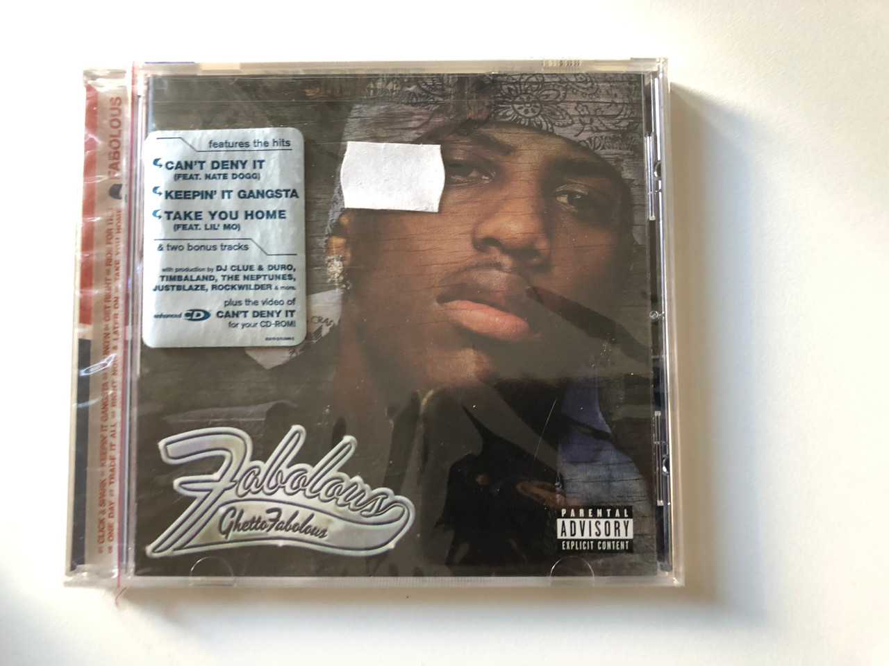 Fabolous – Ghetto Fabolous / Features the hits: 'Can't Deny It' (Feat. Nate  Dogg), 'Keepin' It Gangsta', Take You Home' (Feat. Lil' Mo) & two bonus ...