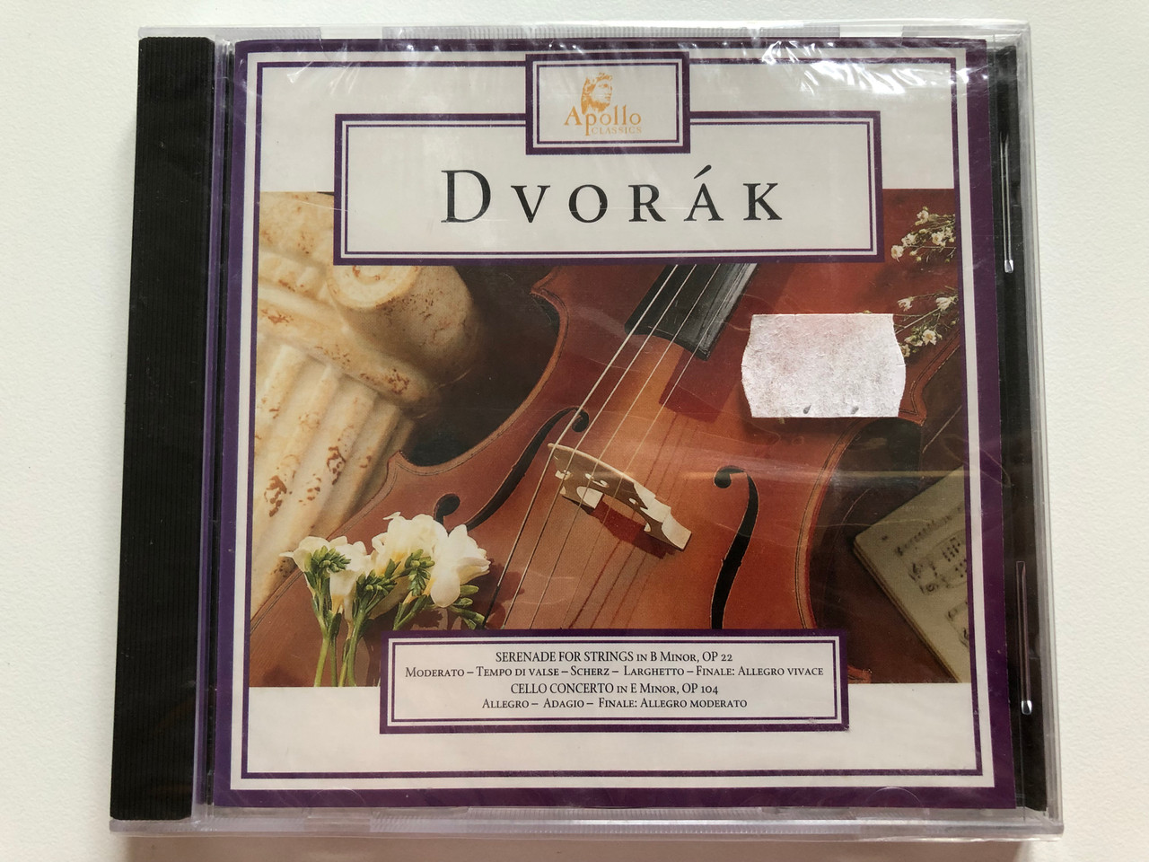 Dvořák Serenade For Strings / Cello Concerto / Apollo Classics CD