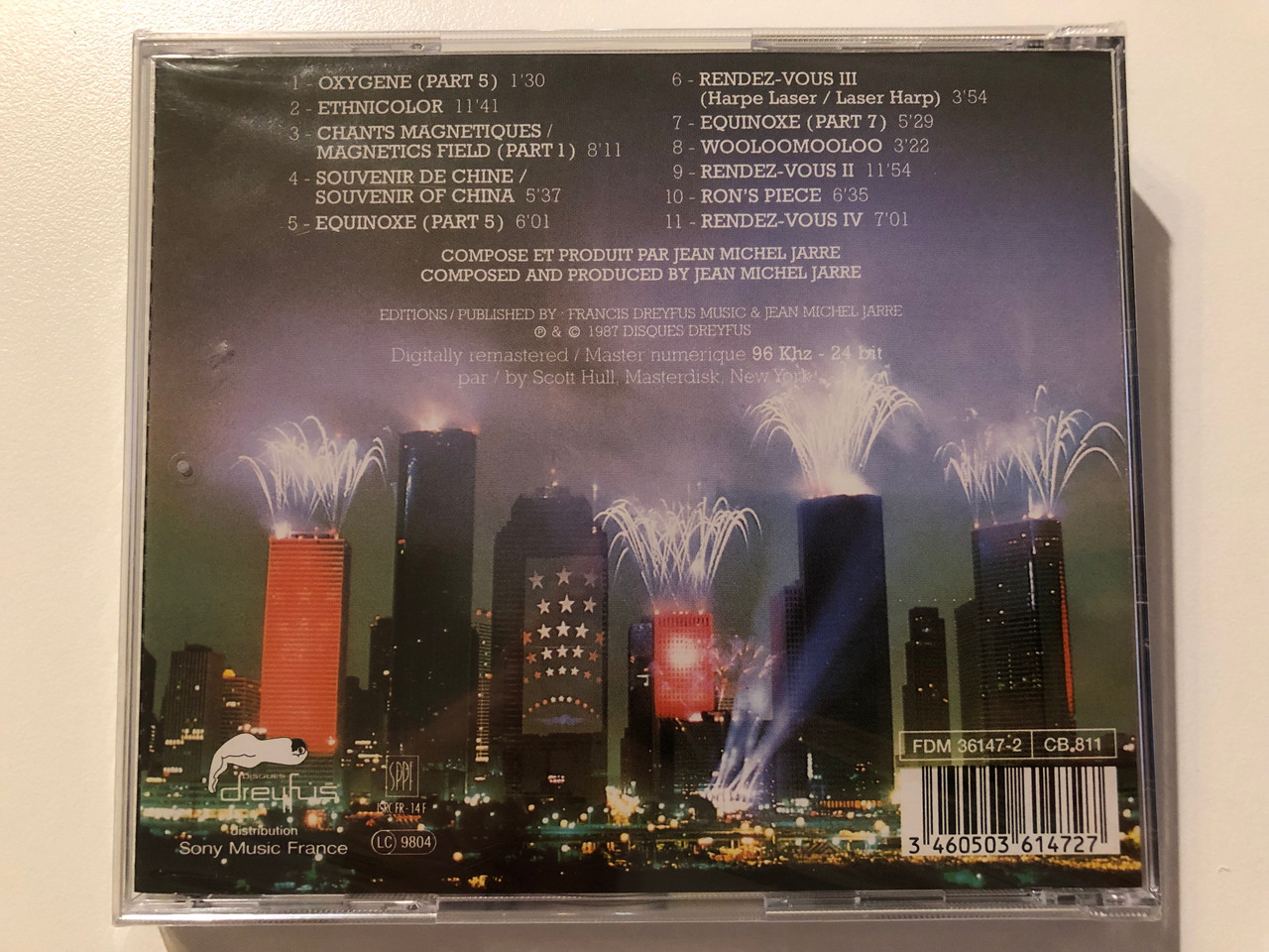 Jean Michel Jarre – En Concert Houston-Lyon / Disques Dreyfus CD Audio 2004  - bibleinmylanguage