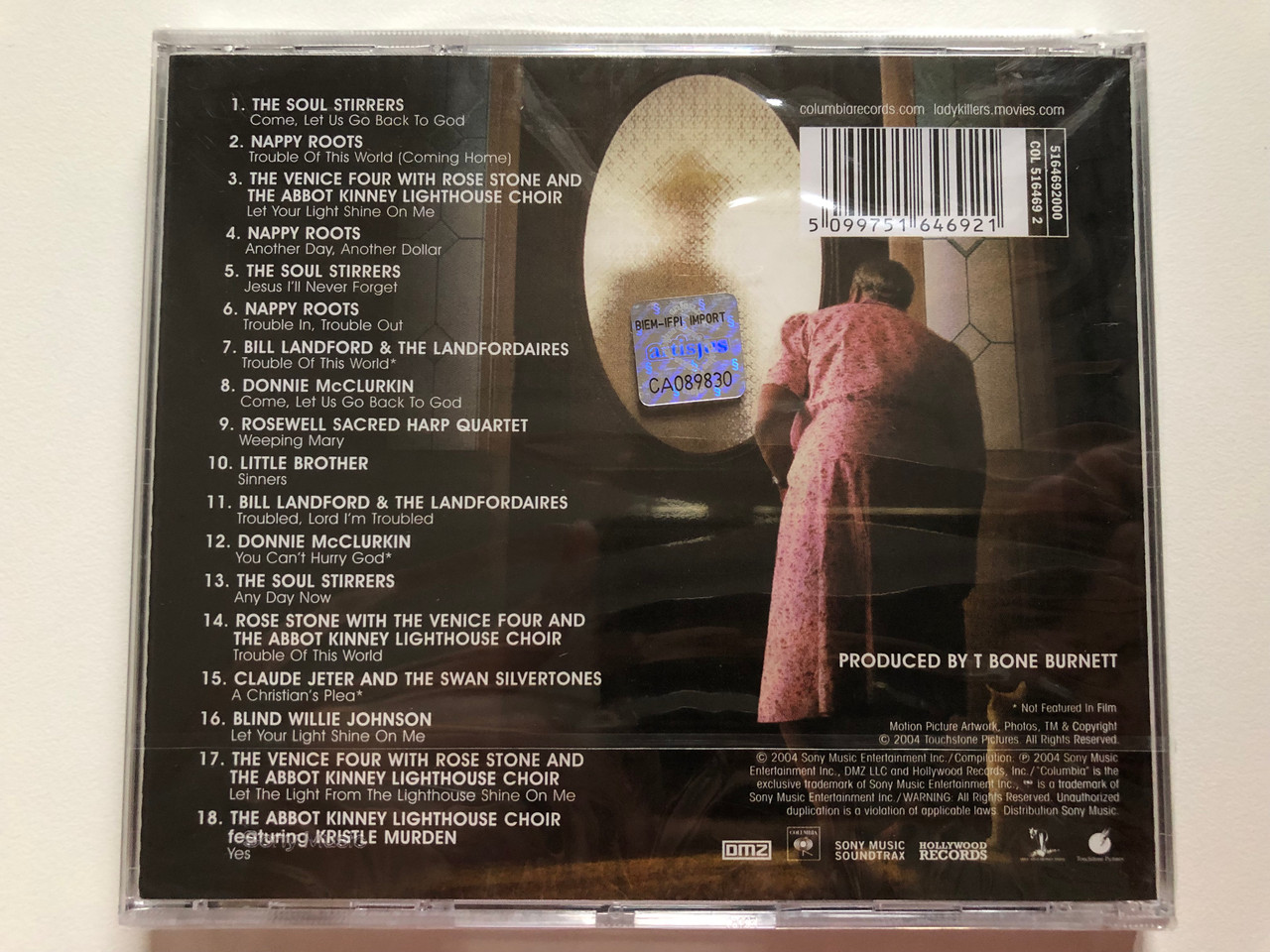 Various – The Ladykillers (Music From The Motion Picture) Label: DMZ,  Columbia, Sony Music Soundtrax, Hollywood Records, Mike Zoss Productions,  ...