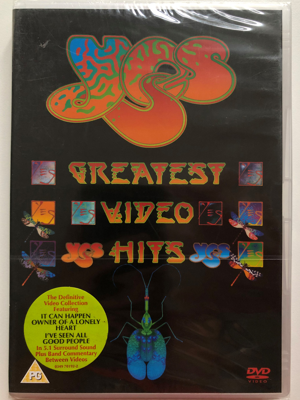 Yes – Greatest Video Hits DVD 2005 / Don't Kill The Whale,Hold On, Leave  It, Owner Of A Lonely Heart / Warner Music Vision