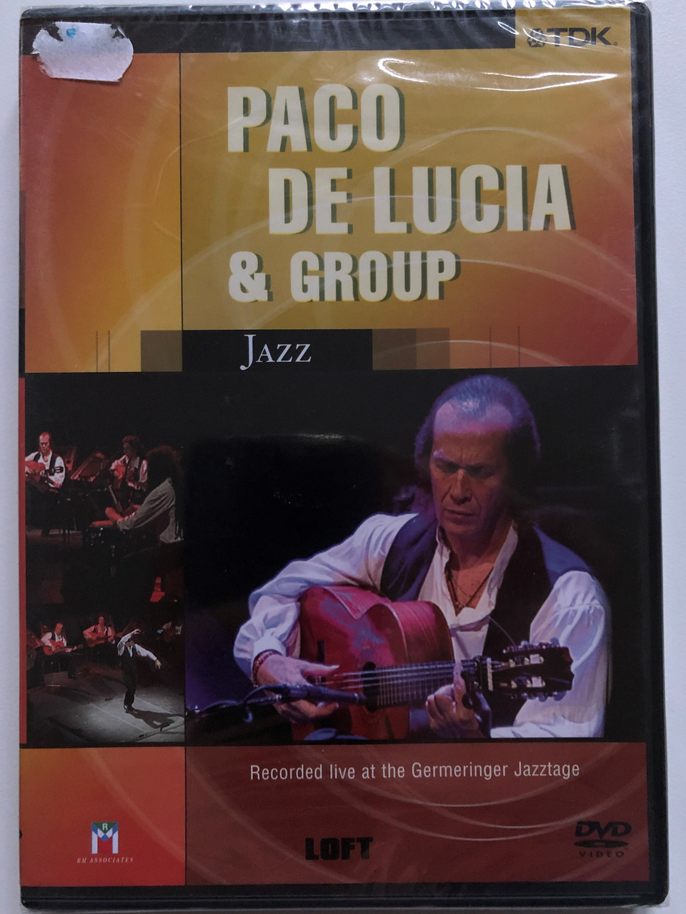 Paco de Lucia & Group DVD 2004 Jazz - Recorded live at the Germeringer  Jazztage / Directed by Dieter Hens / Loft production 1996 - Bible in My  Language