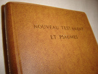 French Pocket New Testament and Psalms / Nouveau Testament Et Psaumes  / Nouvelle Version Segond Revisee avec references et vocabulaire SER332