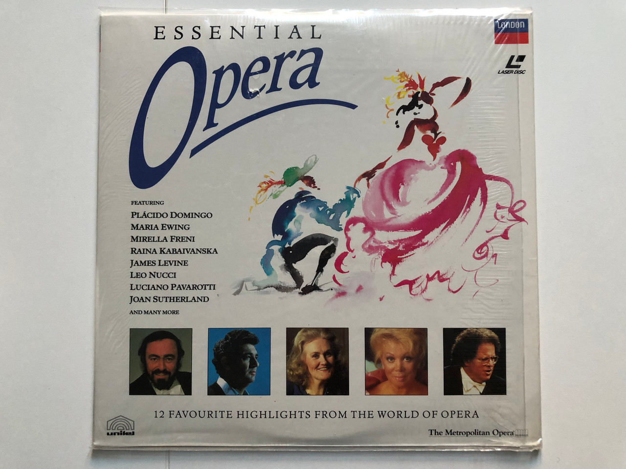 Various – Essential Opera / Decca, PolyGram TV LaserDisc CD Video 1991 ...