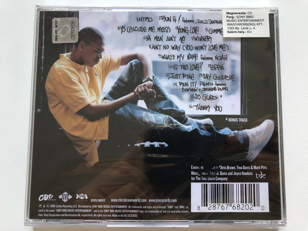 Chris brown record label cbe