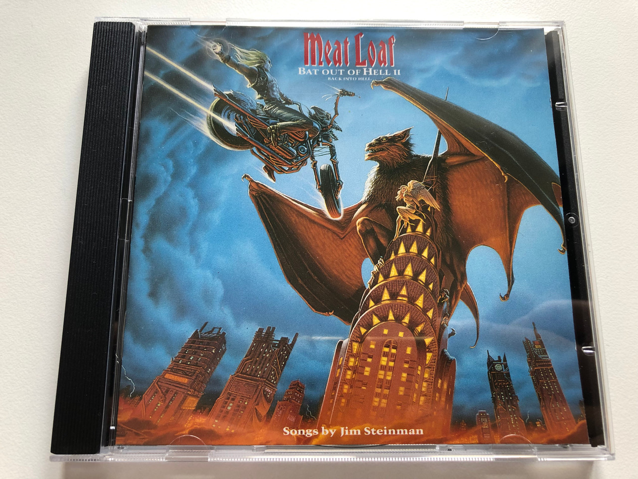Meat Loaf Bat Out Of Hell II Back Into Hell / Virgin Audio CD 1993 / CDV2710 bibleinmylanguage