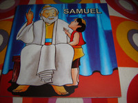 Christian Children's Bible Story Booklet in Indonesian - English / Bilingual Edition / SAMUEL