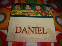 Christian Children's Bible Story Booklet in Indonesian - English / Bilingual Edition / DANIEL