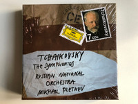 Tchaikovsky - The Symphonies / Russian National Orchestra, Mikhail Pletnev / Collectors Edition / Deutsche Grammophon 7x Audio CD, Box Set / 477 8699
