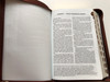 Slovo na Cestu Životom / Slovak language brown duotone Leather Bible with zipper & thumb index / Slovensky Ekumenicky Preklad / Ecumenical Translation / Slovenská biblická spoločnost 2020 (9788089846498)