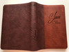 Slovak duotone Leather Bible - Brown / Slovo na Cestu Životom / Slovensky Ekumenicky Preklad / Ecumenical Translation / Slovenská biblická spoločnost 2020 (9788089846559)