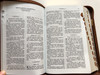 Svätá Biblia - Jozef Roháček translation / Slovak Brown Leather bound Bible with zipper and thumb index / Z Povodnych Jazykov Preložil Prof. Jozef Roháček / Slovenská Biblická Spoločnost 2020 / (9788089846474)