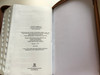 Svätá Biblia - Jozef Roháček translation / Slovak Brown Leather bound Bible with zipper and thumb index / Z Povodnych Jazykov Preložil Prof. Jozef Roháček / Slovenská Biblická Spoločnost 2020 / (9788089846474)