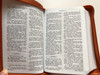 Svätá Biblia Roháček translation / Orange Leather bound Slovak Bible with zipper / Z Povodnych Jazykov Preložil Prof. Jozef Roháček / Slovenská Biblická Spoločnost 2020 (9788089846436)