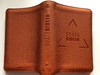 Svätá Biblia Roháček translation / Orange Leather bound Slovak Bible with zipper / Z Povodnych Jazykov Preložil Prof. Jozef Roháček / Slovenská Biblická Spoločnost 2020 (9788089846436)
