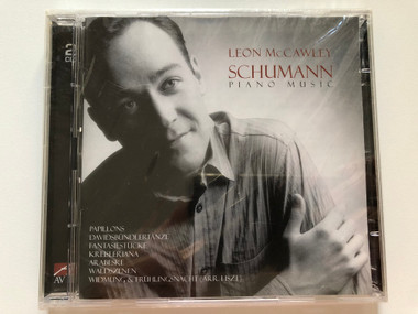 Leon McCawley - Schumann - Piano Music / Papillons, Davidsbundlertanze, Fantasiestucke, Kreisleriana, Arabeske, Waldszenen, Widmung & Fruhlingsnacht (AR.R. Liszt) / AVIE 2x Audio CD 2003 / AV 0029