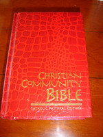 Christian Community Bible RED / Catholic Pastoral Edition Claretian 52 Edition