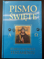 Catholic Polish Holy Bible [Azure Blue] - Deuterocanonical / Pismo Święte Starego i Nowego Testamentu. Kazimierz Romaniuk / Hardcover / Sandomierz 2020 / Oprawa twarda (5900336013642)