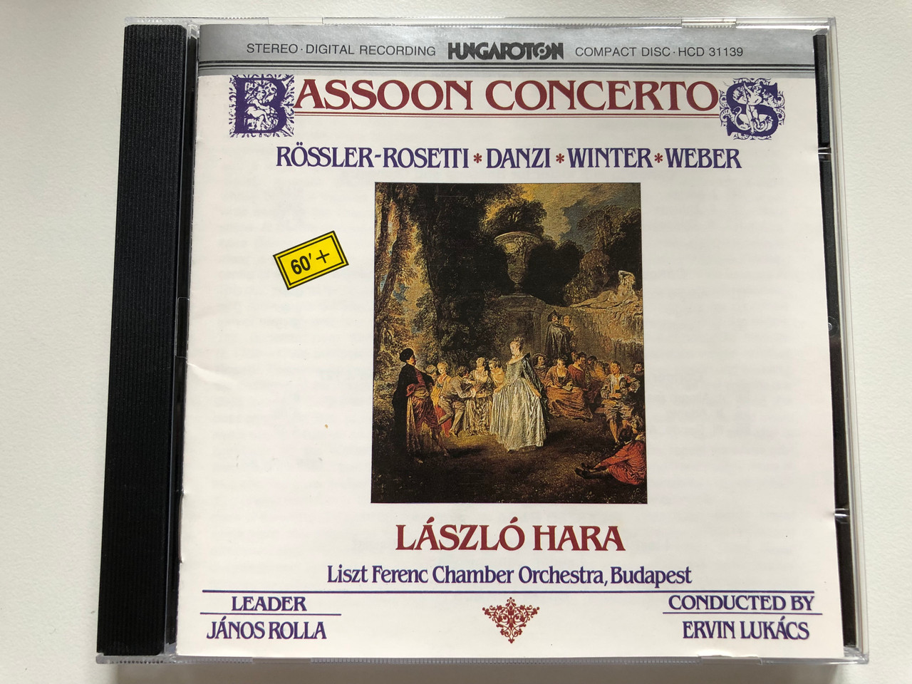 Bassoon Concertos RösslerRosetti, Danzi, Winter, er László Hara