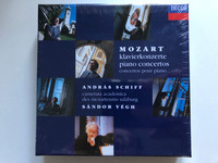 Mozart - Klavierkonzerte = Piano Concertos = Concertos Pour Piano / András Schiff, Camerata Academica Des Mozarteums Salzburg, Sándor Végh / Decca 9x Audio CD, Box Set 1995 / 448 140-2 (028944814026)