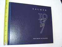Norwegian Hymnbook with Notes / 283 Hymns / Salmer 1997 For Orgel Og Klaver