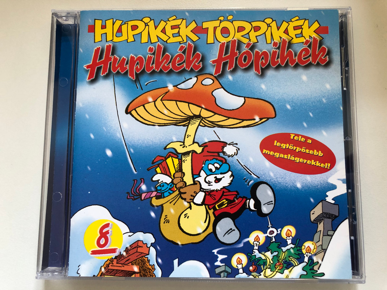 Hupikék Törpikék – 8: Hupikék Hópihék / Tele a legtorposebb  megaslagerekkel! / EMI Audio CD 2000 / 7243 530168 2 1 - Bible in My  Language