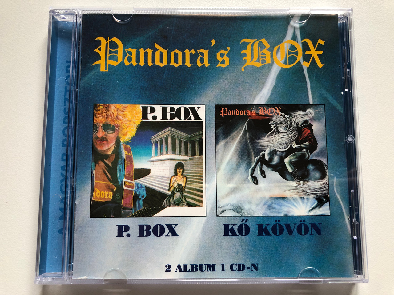 Pandora's Box – P. Box; Kő Kövön / 2 Album 1 CD-n / Hungaroton Audio CD  1999 / HCD 37989 - bibleinmylanguage