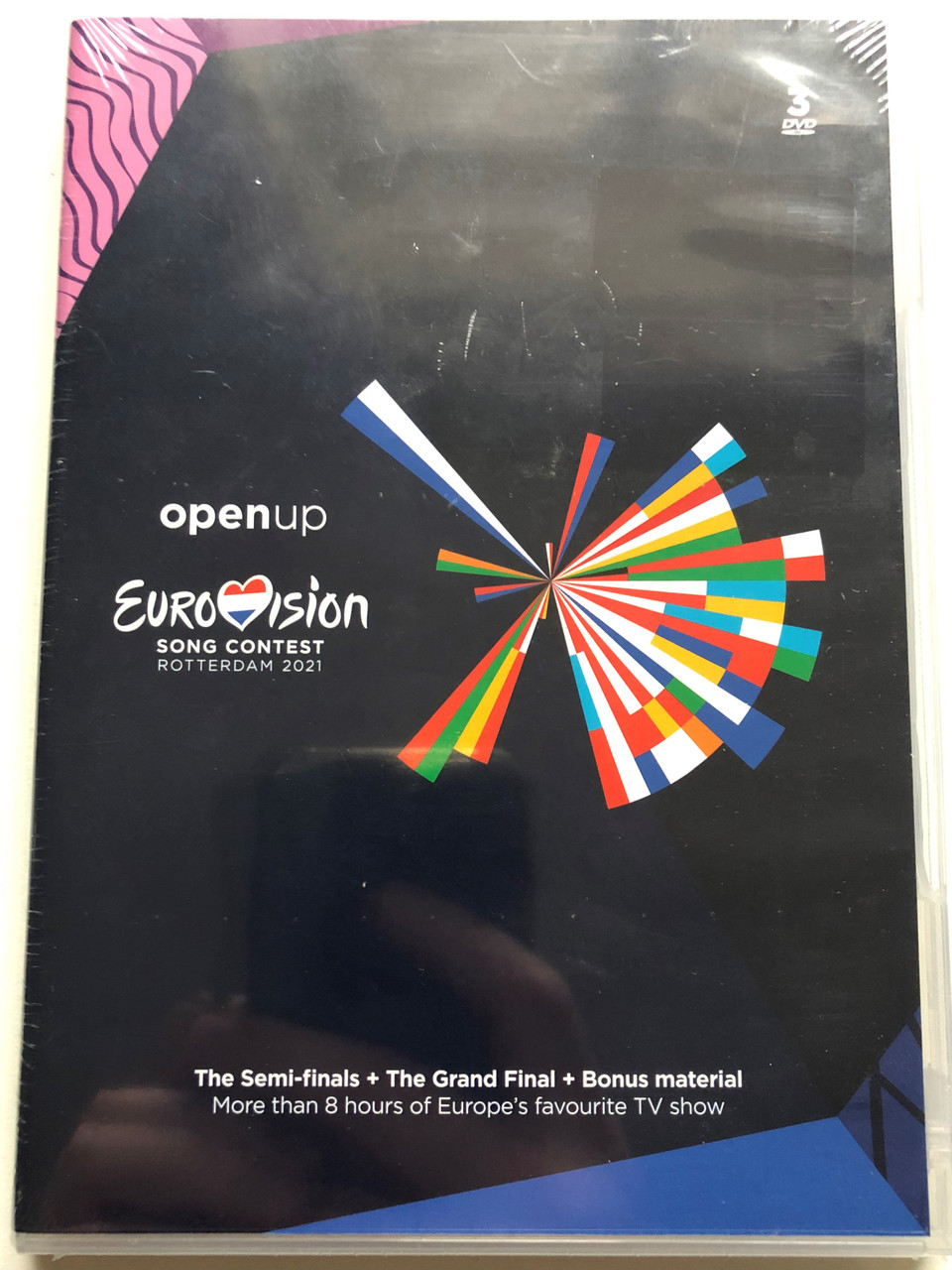 Open Up - Eurovision Song Contest Rotterdam 2021 / The Semi-finals + The  Grand Final + Bonus material / More Than 8 Hours of Europe's favourite TV  show / Universal Music Group 3x DVD Video CD 2021 / 3592354 -  bibleinmylanguage