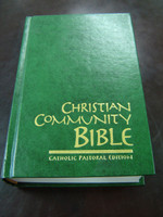 Christian Community Bible GREEN LARGE / Catholic Pastoral Edition